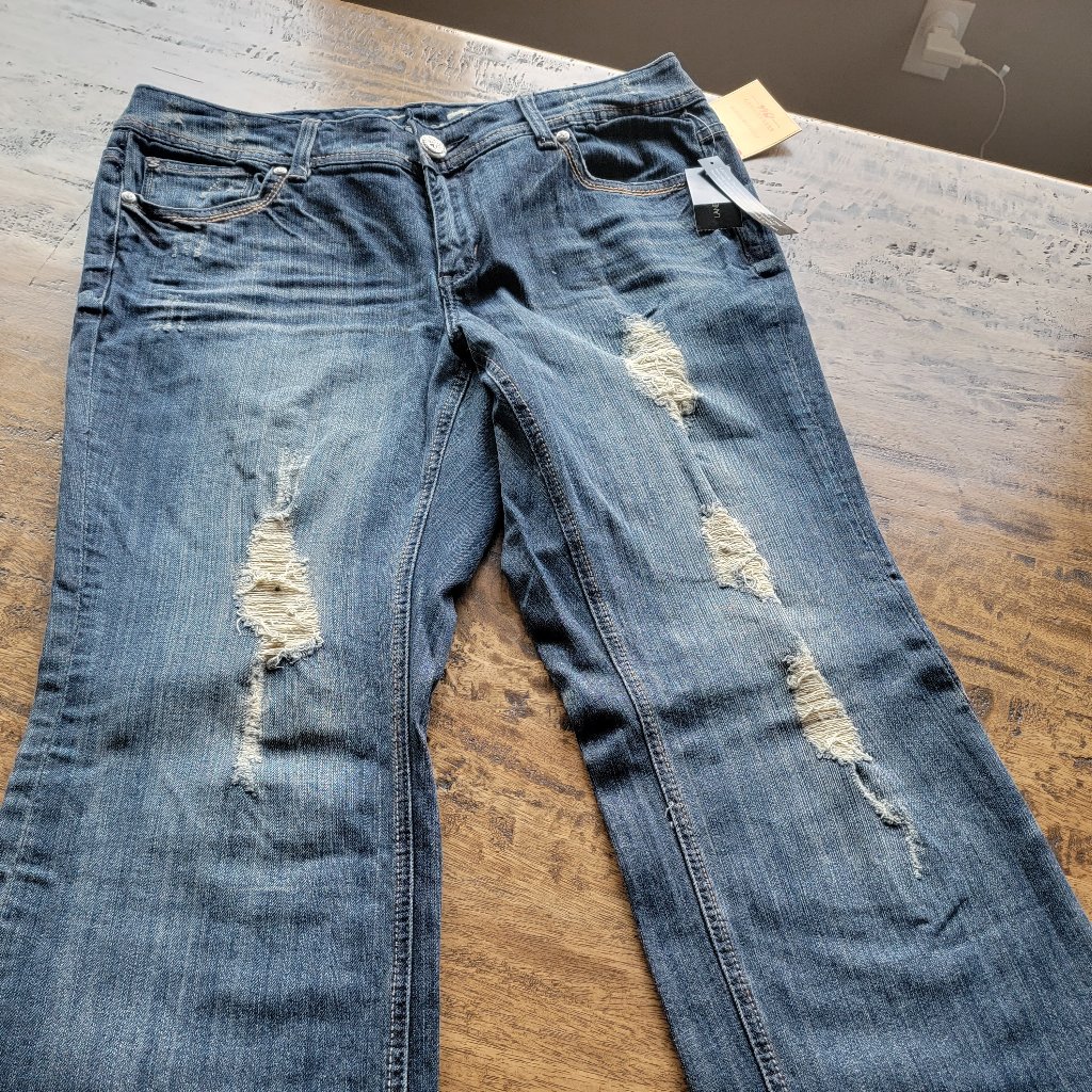 Seven7 Boot Cut Jeans Size 14 Nwt
